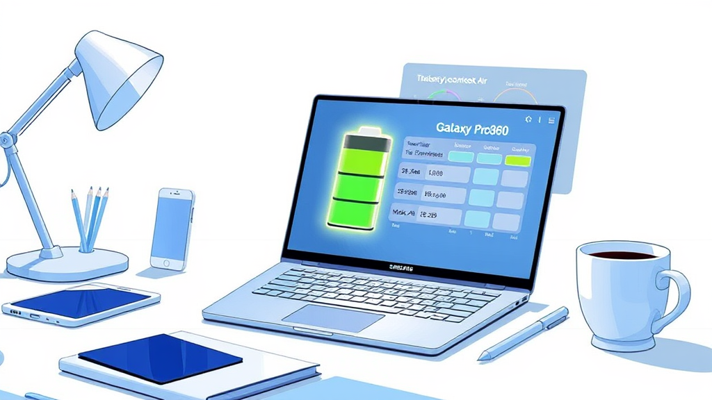 갤럭시북 프로 360 배터리 성능 비교