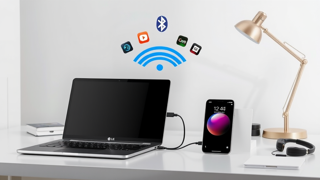 LG 그램과 아이폰 호환성 확인