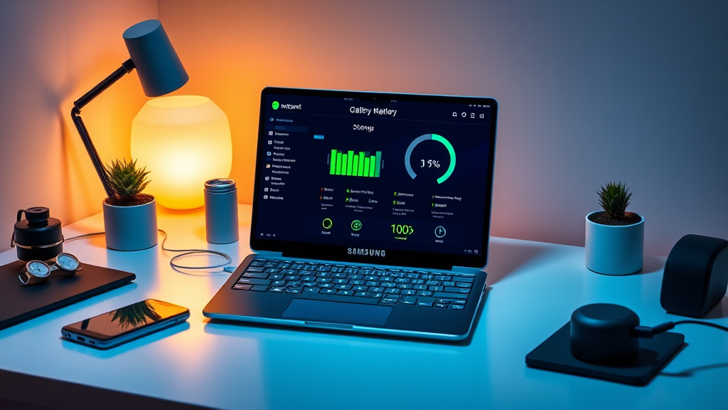 갤럭시북 배터리 보호 및 수명 연장 가이드