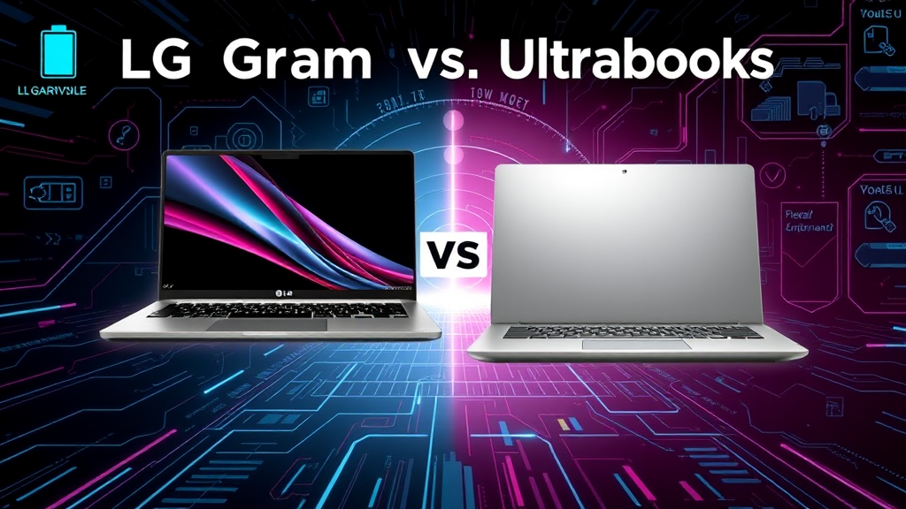 LG 그램과 울트라북의 주요 차이점과 성능 비교