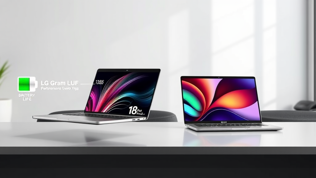 LG 그램과 울트라북의 주요 차이점