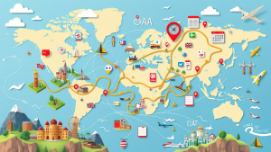 효율적인 여행을 위한 동선 설계 전략