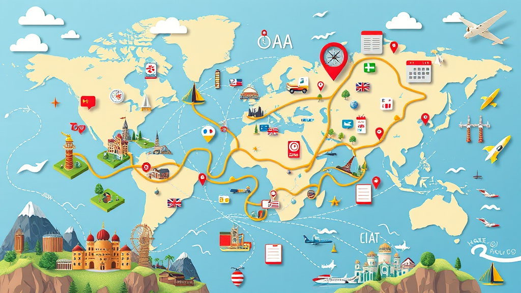 효율적인 여행을 위한 동선 설계 전략