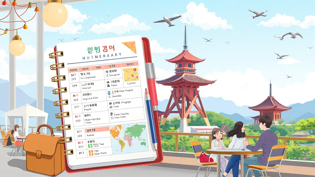 효율적인 여행 일정으로 여행의 즐거움을 극대화하기