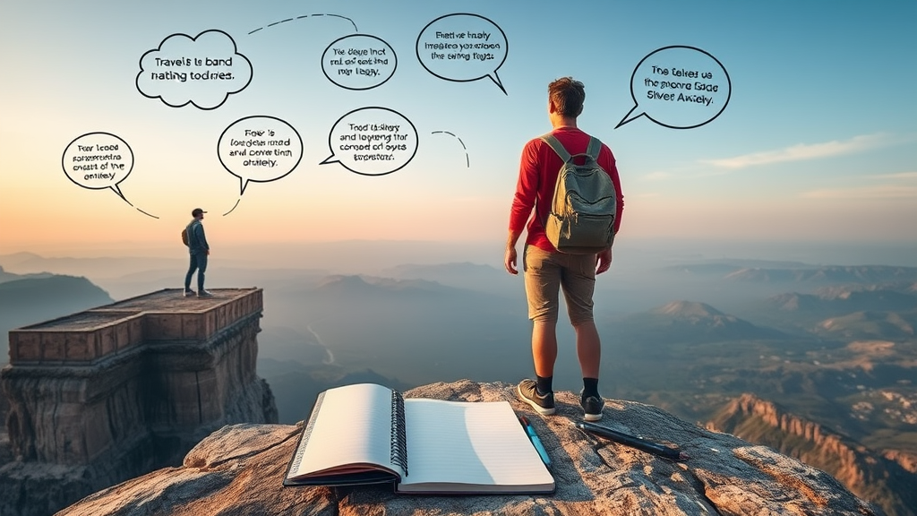 여행 중 불안감을 극복하기 위한 심리적 및 사회적 요인 분석