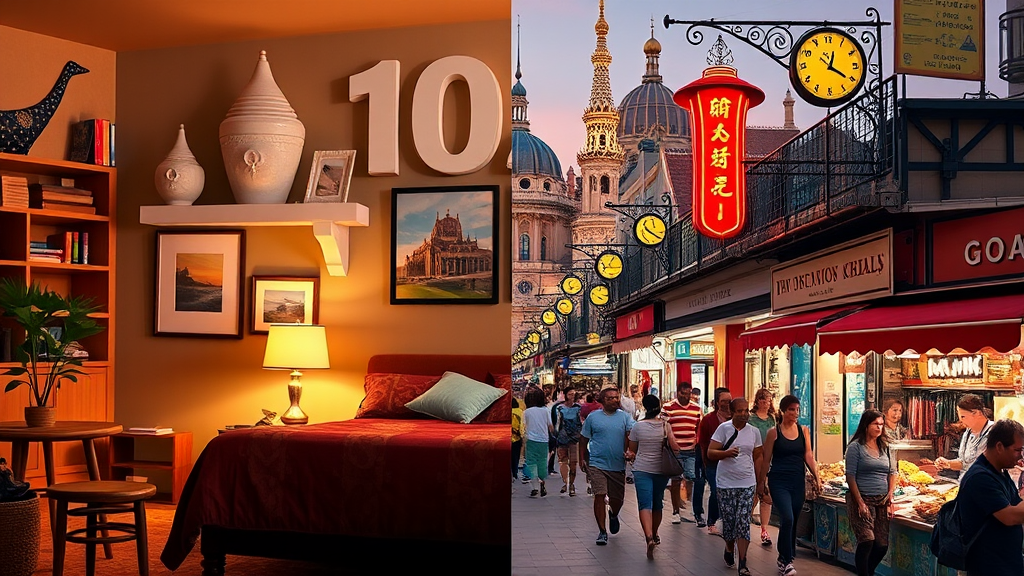 숙소에 일찍 돌아갈지 더 돌아다닐지 결정하기