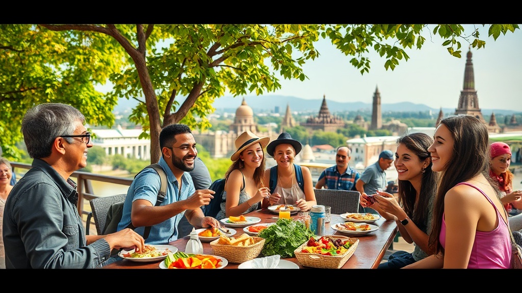 여행 중 식사 타이밍 결정하기 완벽한 일정 만들기