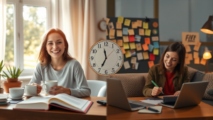 하루를 반으로 나누는 효과적인 시간 관리 전략