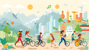 여행 중 사회적 에너지 소비 차이 분석