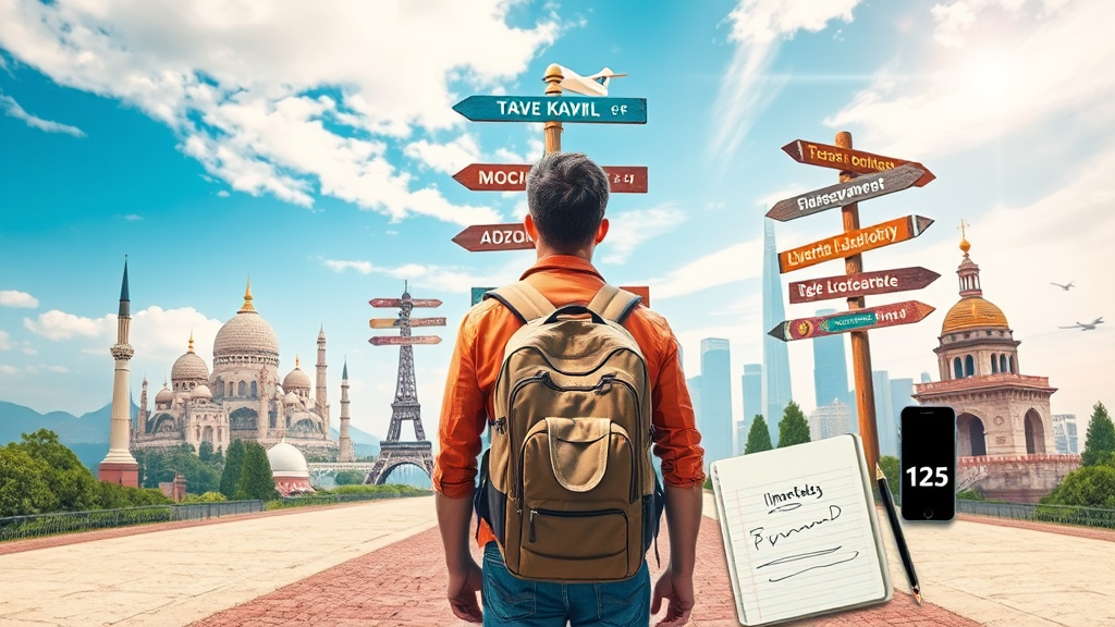 여행 중 집중 포인트 변경 유연한 일정 관리의 기술