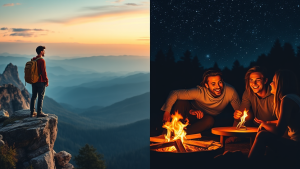 혼자 여행할지 친구와 합류할지, 선택의 순간