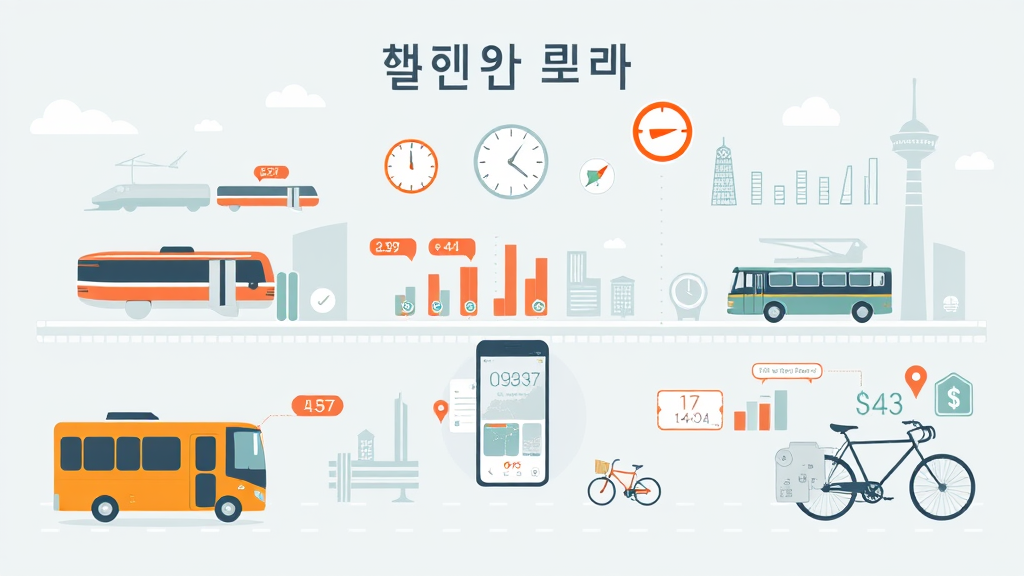 이동 시간이 길 때 효율을 따져본 판단 기준