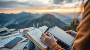 여행 중 감정 기록의 중요성과 방법