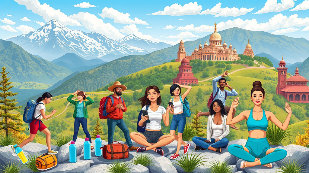 여행 중 에너지 소모가 큰 사람들의 행동 패턴과 관리 방법