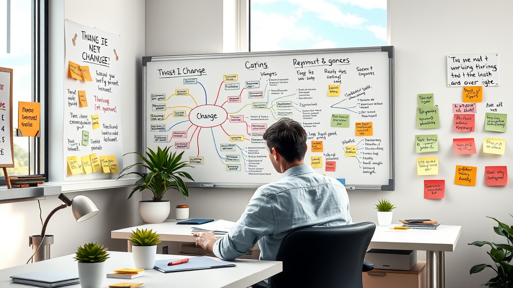 계획 수정에 대한 심리적 저항 극복하기