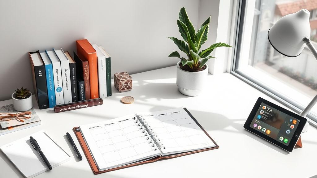 효율적인 일정 관리와 자기계발을 위한 공백 활용 전략