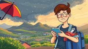 날씨 예측 실패로 망한 여행의 교훈