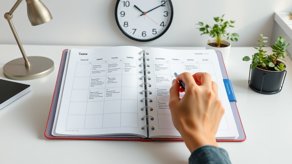 효율적인 일정 관리와 우선순위 설정 방법