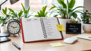 하루 목표 재설정을 통한 효율적인 시간 관리