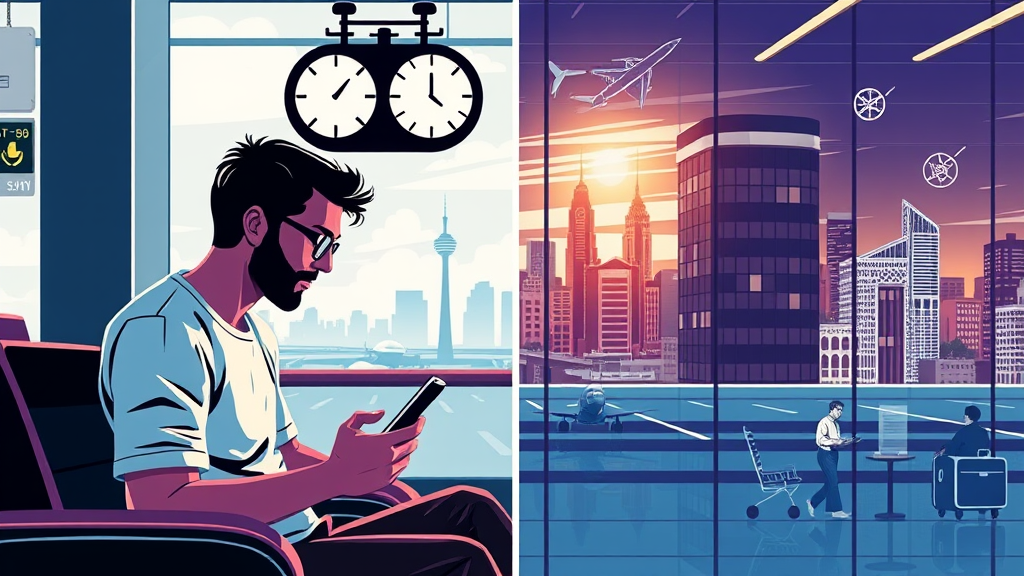 환승 시간 3시간, 공항을 나갈지 말지 판단하는 방법