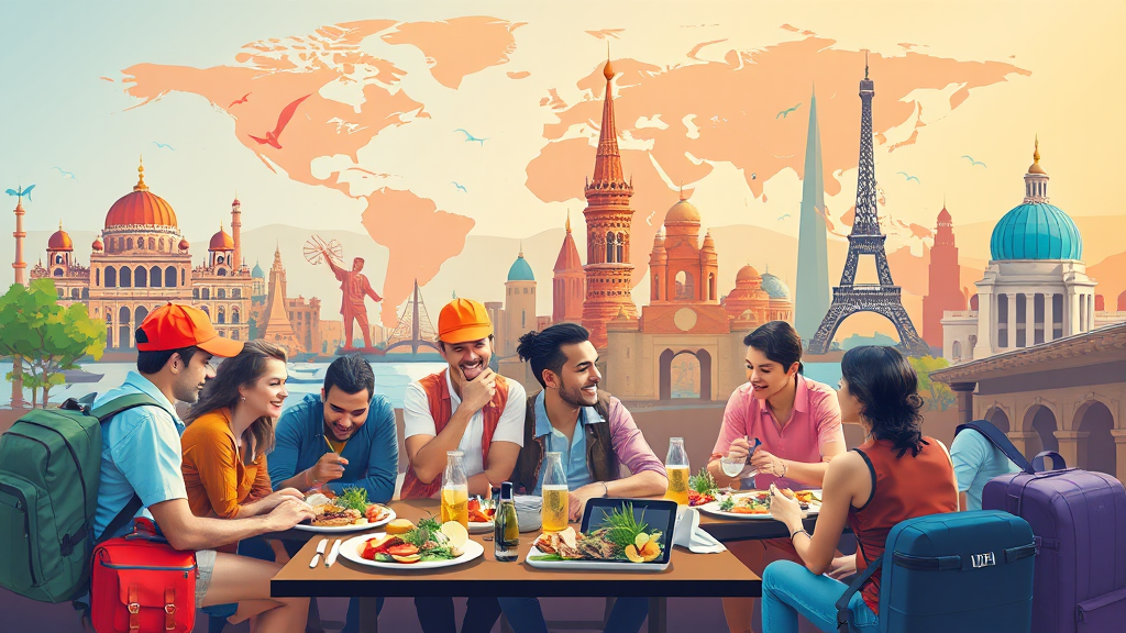 여행 중 최적의 식사 타이밍과 계획 세우기