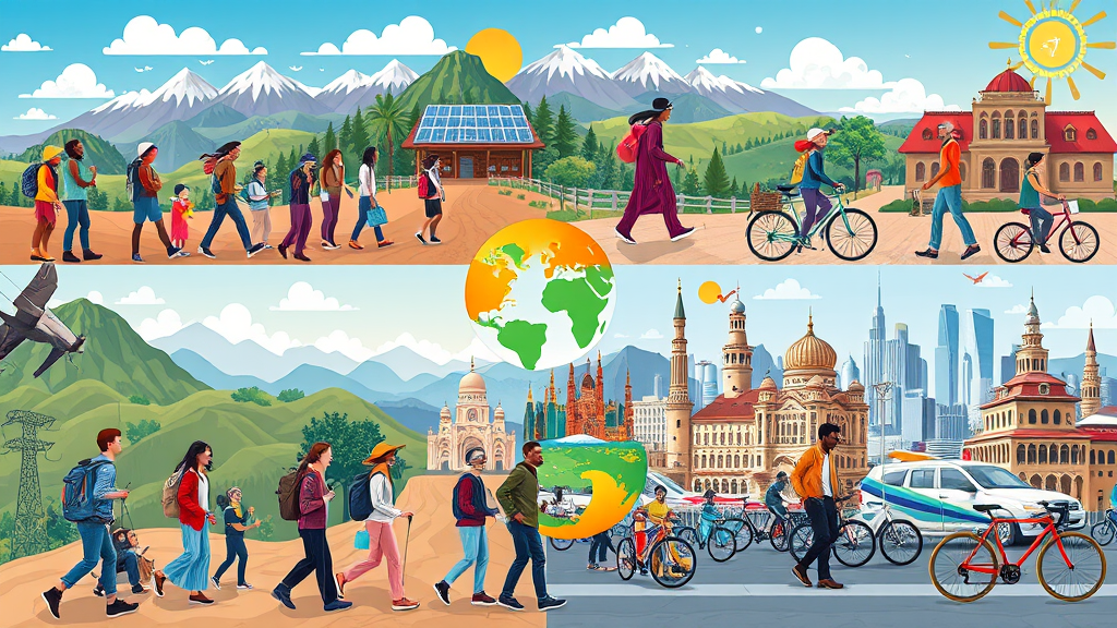 여행 중 사회적 에너지 소비 차이 분석