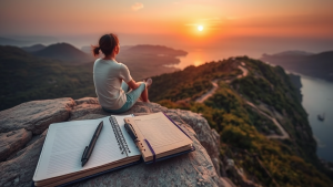 여행 중 감정 관리와 기록 여행의 소중한 순간을 더욱 의미 있게