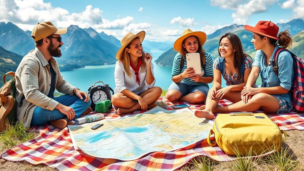 여행 중 집중 포인트 변경 효과적인 일정 관리 방법