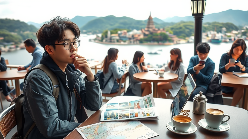 여행 중 정보 탐색의 최적 시점과 우선순위 설정