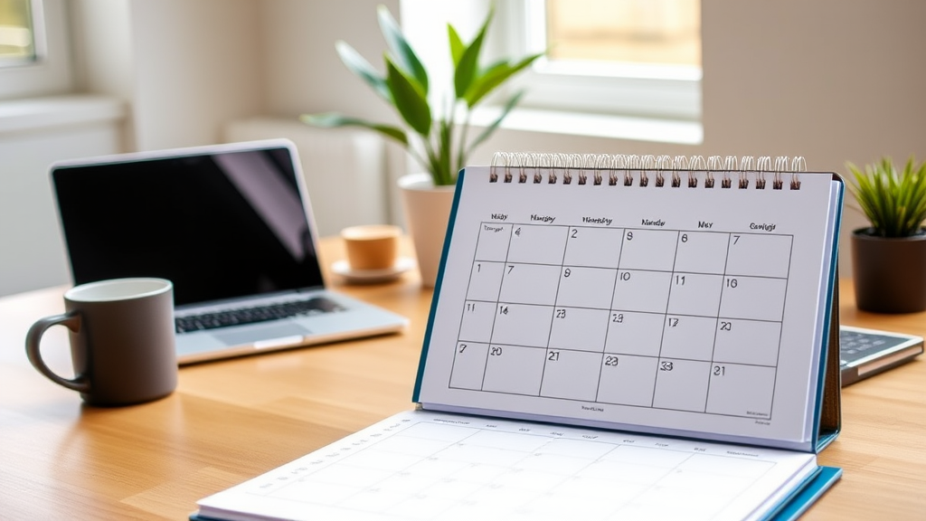 효율적인 일정 관리를 위한 공백 활용 전략