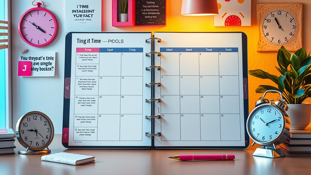 효율적인 일정 관리와 공백 활용 전략