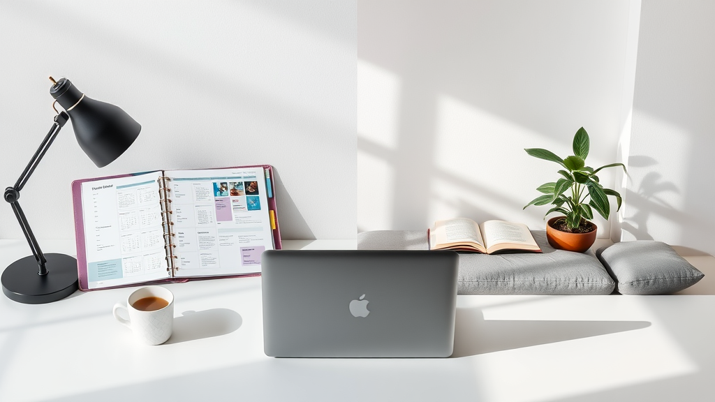 하루를 반으로 나누어 효율적으로 관리하는 방법