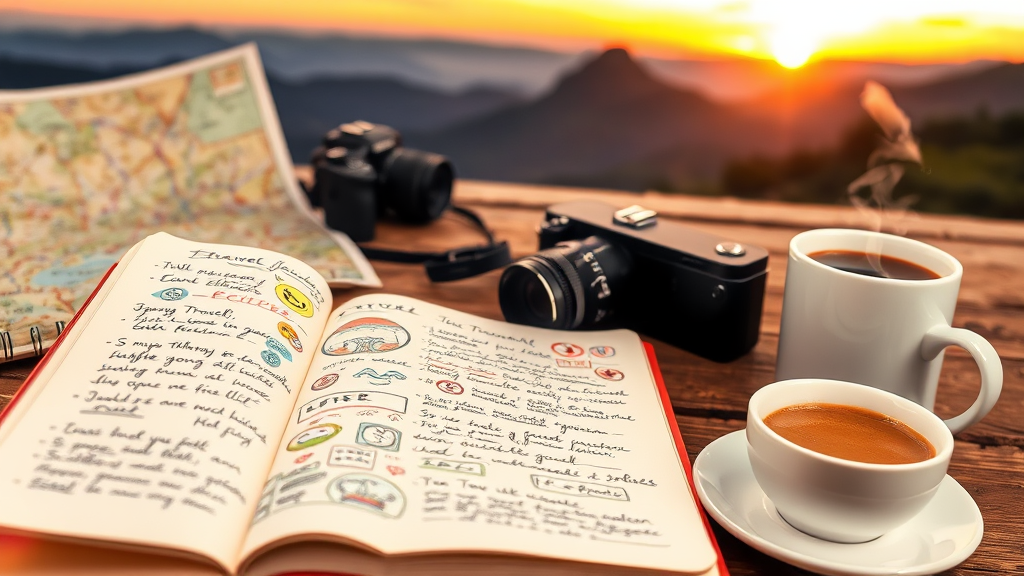 여행에서 감정 기록의 중요성과 표현 방식