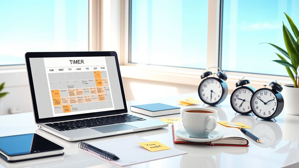 효율적인 일정 관리와 공백 시간 활용 전략