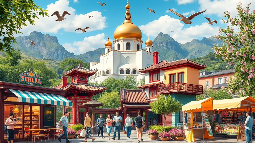 숙소 주변에서의 완벽한 하루 관광지 탐방과 맛집 탐색