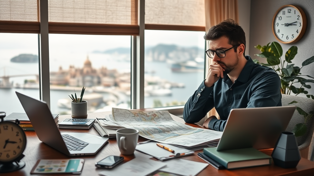 계획형 여행자가 경험하는 스트레스 요인 분석