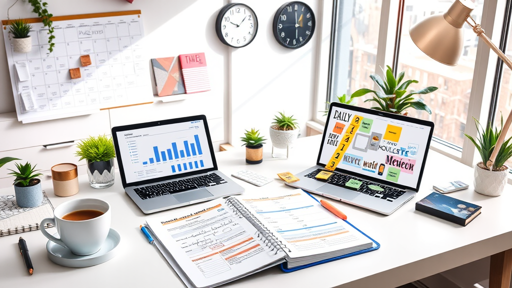 효율적인 하루 목표 설정 및 성과 분석 방법