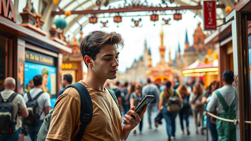 관광지 대기 시간, 선택의 순간을 고민하다