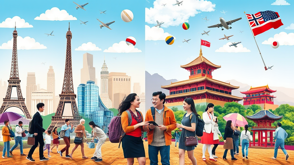 여행 중 문화별 대인관계 태도의 차이 이해하기