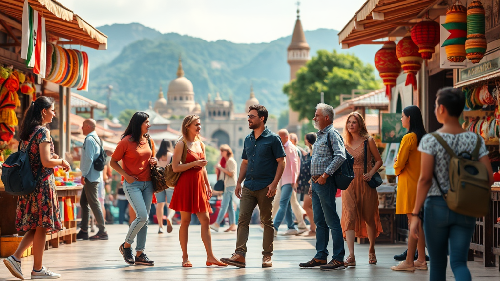 여행 중 인간관계 거리 감지 및 관리 방법
