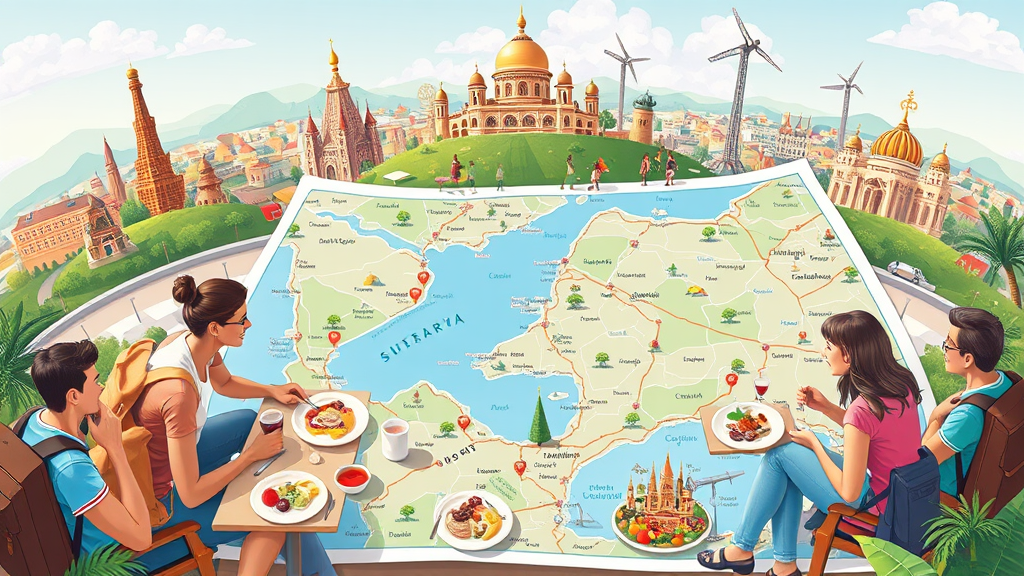 여행 중 식사 타이밍 결정하기 완벽한 식사 계획 세우기