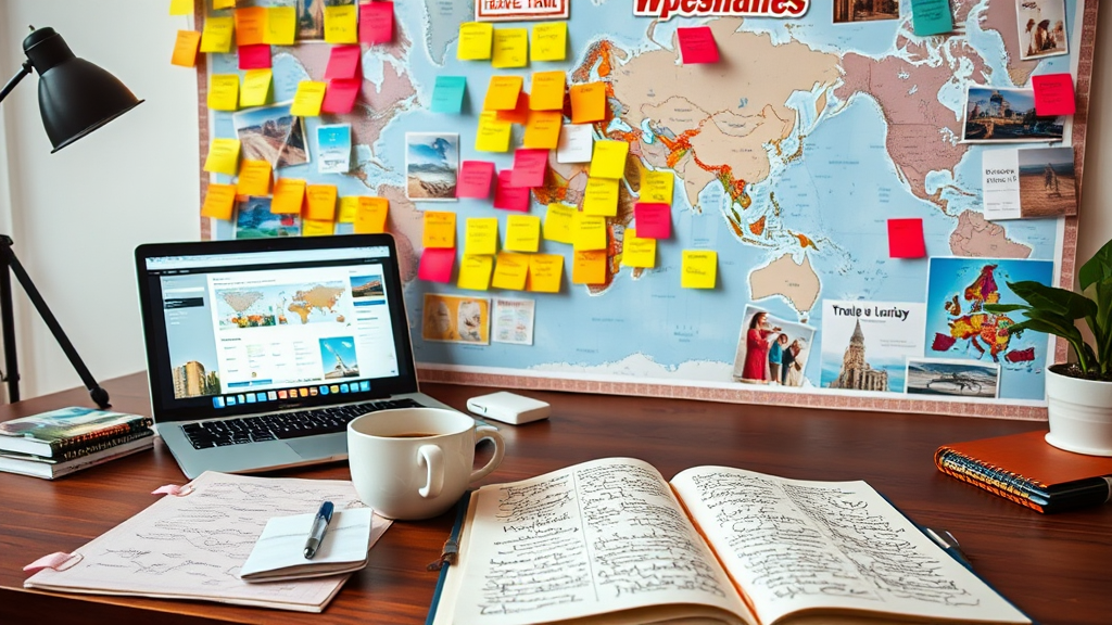 여행 계획의 중요성과 효율적인 방법